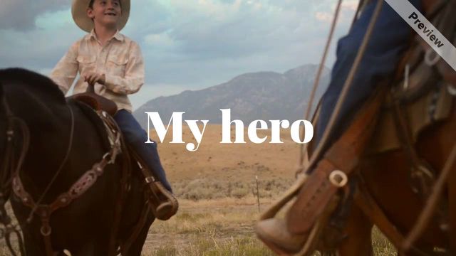 My Hero Video Template