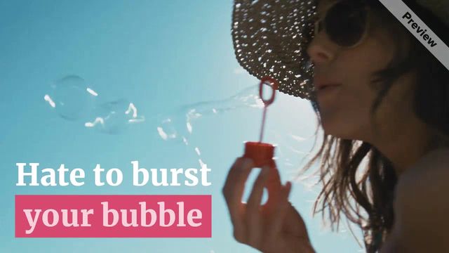 Burst Your Bubble Video Template