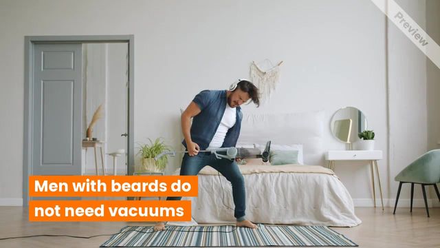 Mens Grooming Day Video Template