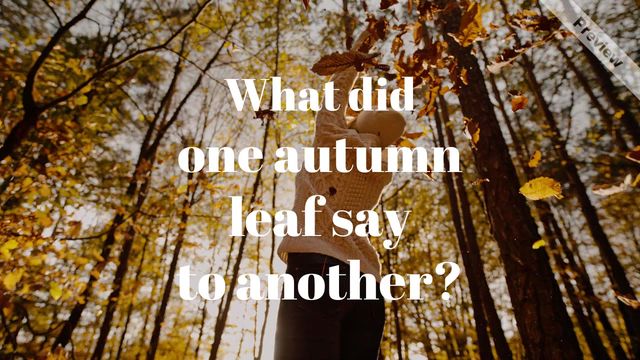 First Day Of Fall | Sep 22 Video Template