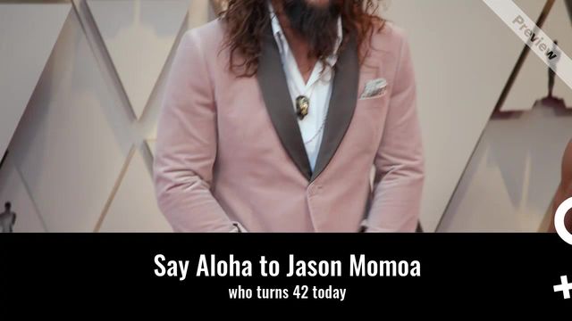 Jason Momoa Birthday Video Template