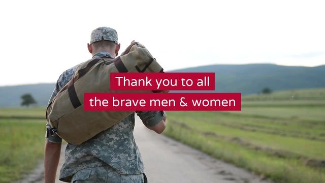 #VeteransDay Video Template