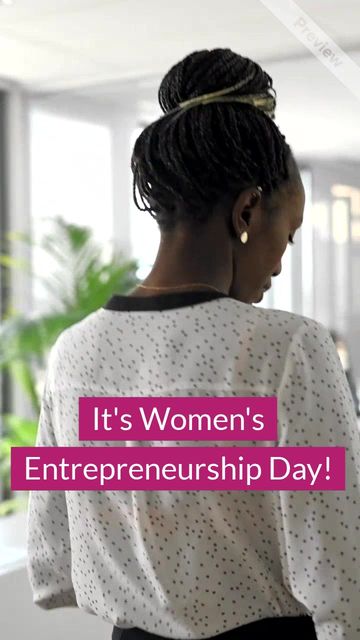 Women's Entrepreneurship Day | Nov 19 Video Template