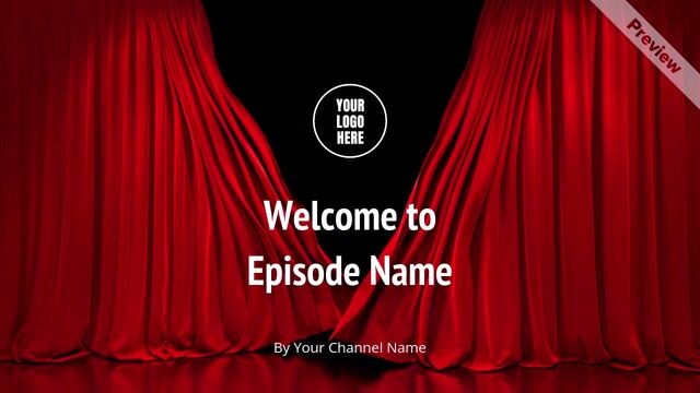 YouTube Intro - Welcome To The Show Video Template
