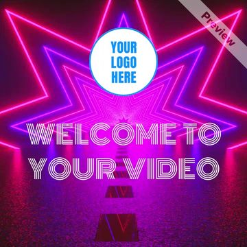 YouTube Intro - Runway Stars Video Template
