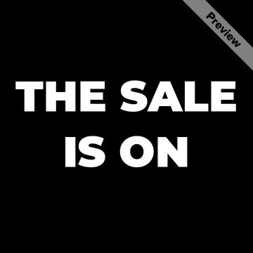 The Sale Is On | Black Friday Video Template