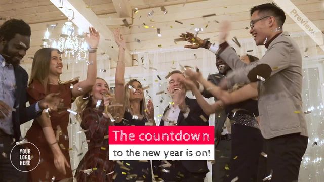 It's New Year's Eve  Video Template