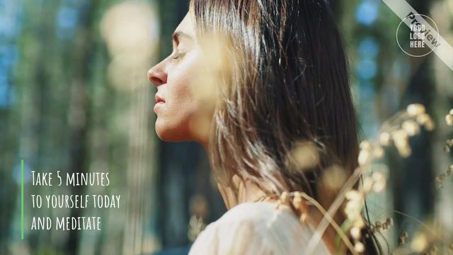 Meditation Monday Video Template