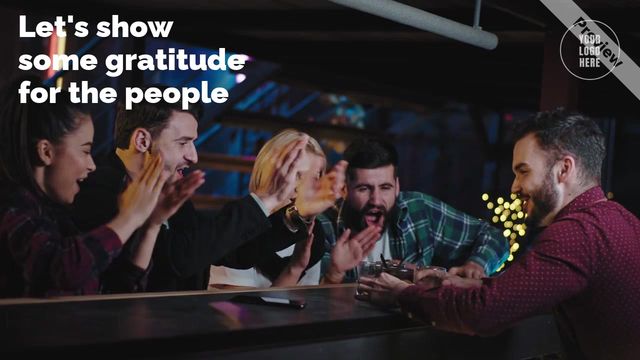 National Bartender Day Video Template