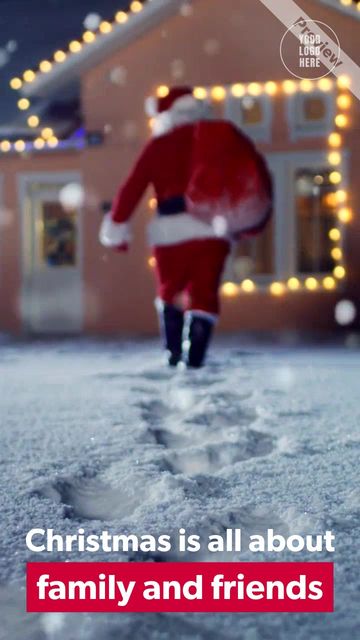 A Cozy Home | Christmas Greeting Video Template