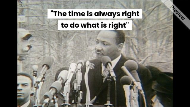 Martin Luther King, Jr. Day Video Template