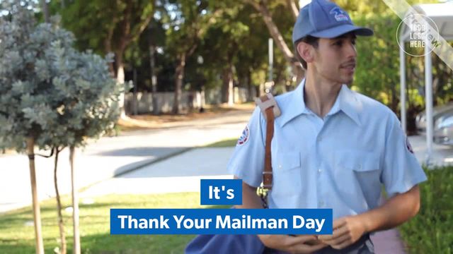 Thank Your Mailman Day Video Template