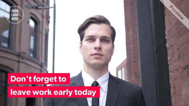 Valentine's Day Plans Video Template