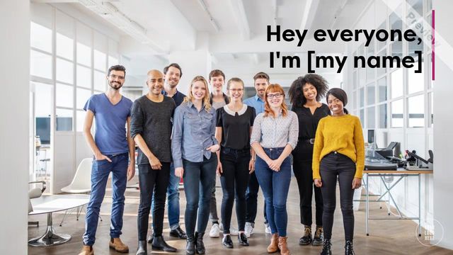 New Employee Introduction Video Template