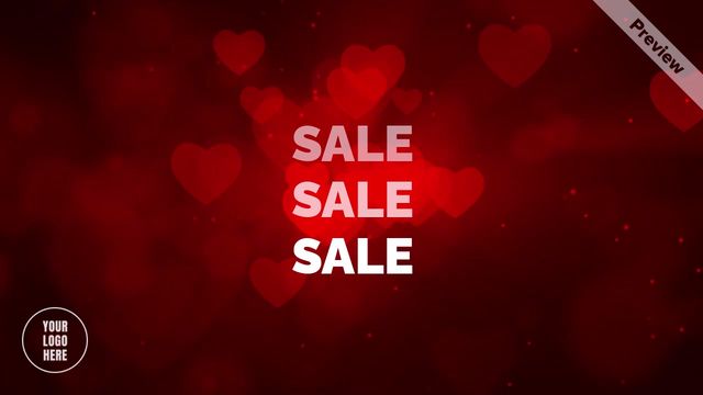💖 Sale Sale Sale | Valentine's Video Template