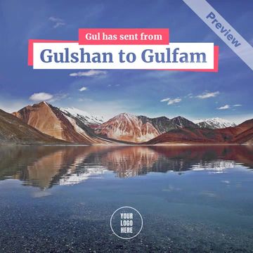 Gulshan to Gulfam Video Template