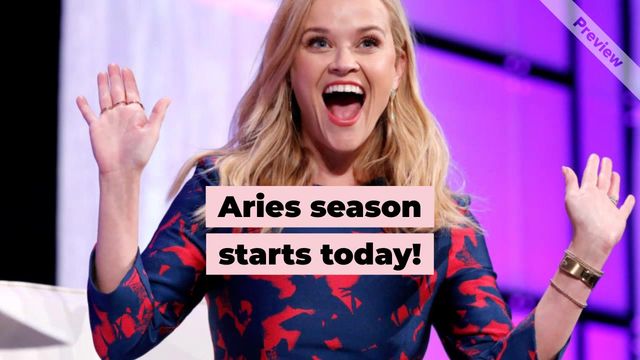 First Day of Aries Video Template