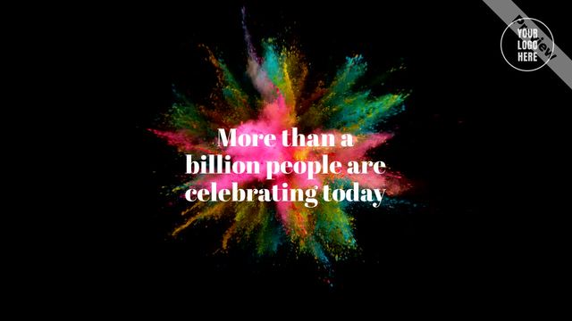 Holi 1 Video Template