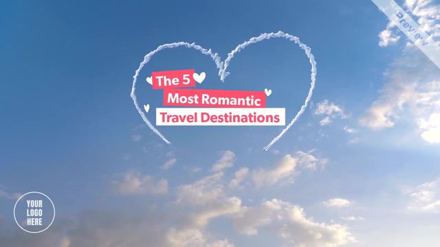 Top Romantic Destinations Video Template