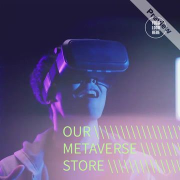 Metaverse Store Video Template