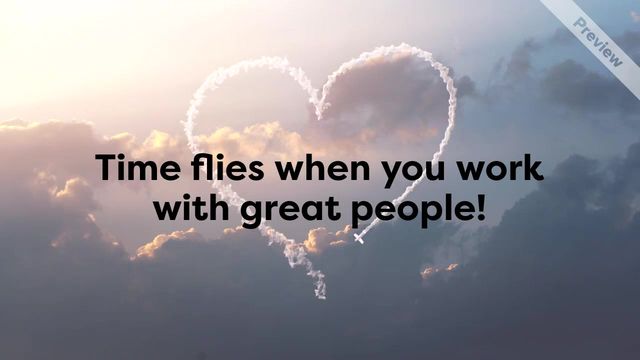 HR | Work Anniversary  Video Template