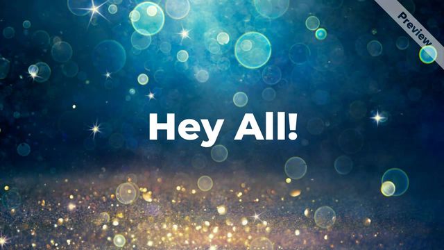 HR | Monthly Special Dates  Video Template