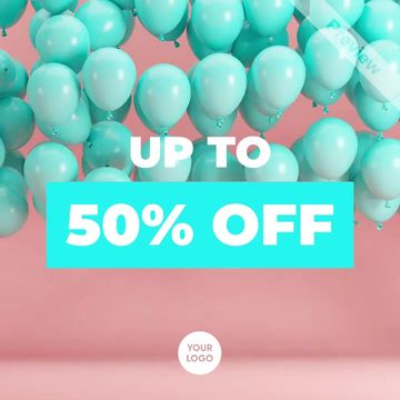 Balloon Sale Video Template