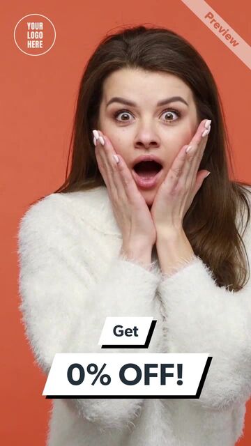 April Fool's 0% Off Video Template