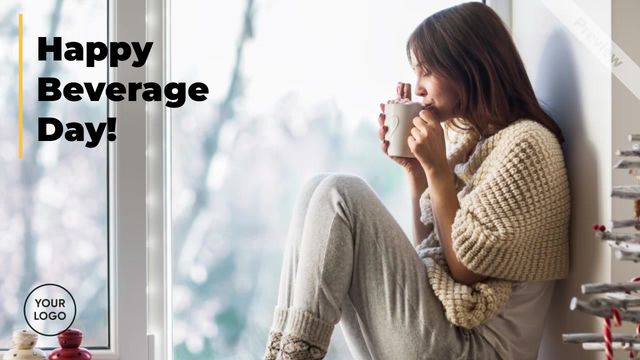 Beverage Day Video Template