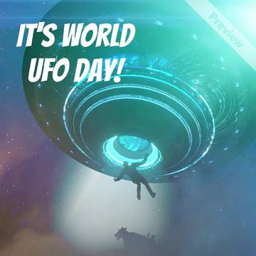 World UFO Day | July 2 Video Template