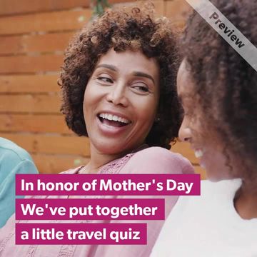 Mother's Day Travel Quiz Video Template