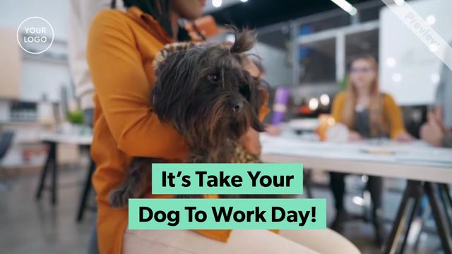 Take Your Dog to Work Video Template
