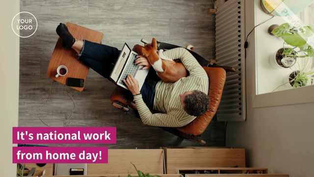 Work From Home Day Video Template