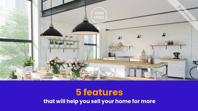 5 Features That Boost Home Price Video Template