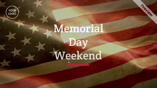 Memorial Day Weekend | Content 01 Video Template