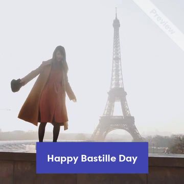 Bastille Day | July 14 Video Template