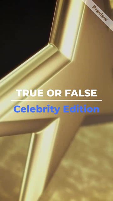True or False | George Clooney Video Template