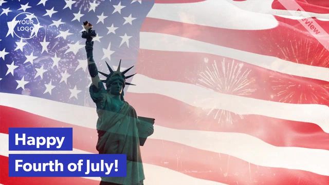 4th of July | Presidential  Video Template