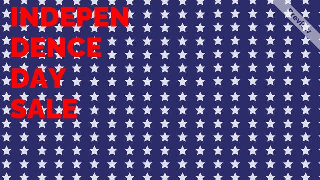 4th of July | Grand Sale Video Template