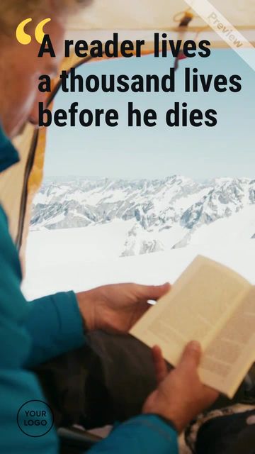 Read a New Book Month | September Video Template