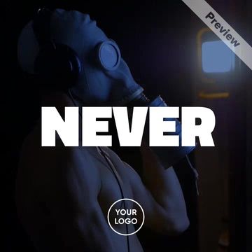 Never Stop Training Video Template