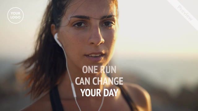 Run to Change Video Template