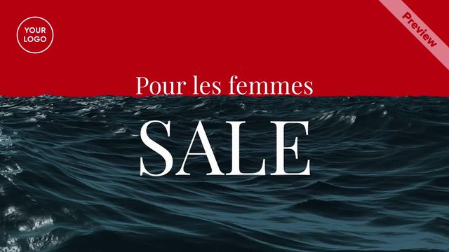 For The ladies | Sale  Video Template