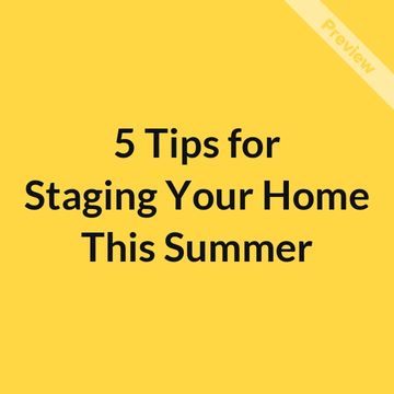 Summer Staging Tips | Real Estate Video Template