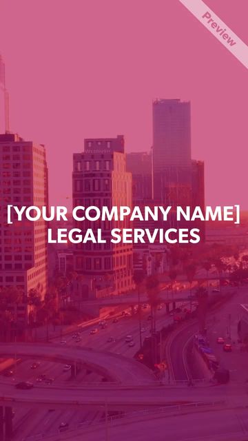 Brand Lawyer Video Template