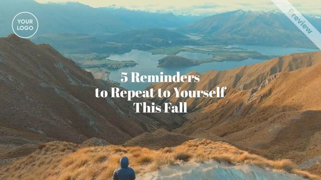 Thoughtful Thursday | Oct 27 Video Template