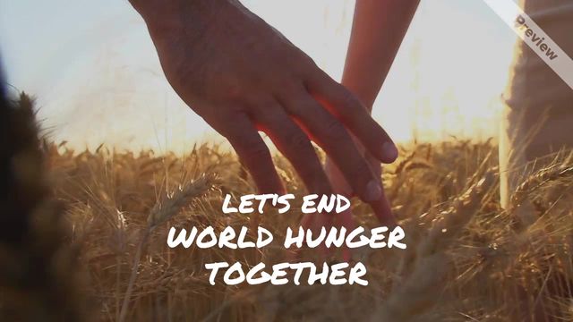 World Food Day | Oct 16  Video Template