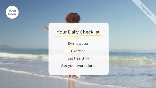 Checklist Day | Oct 30 Video Template