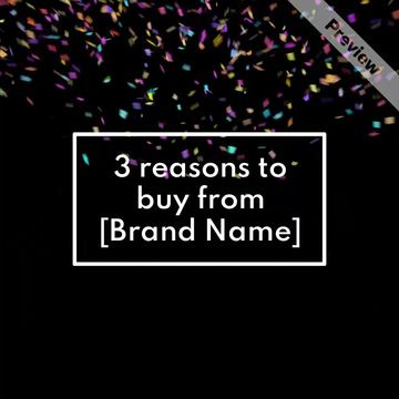 Buy From Us | Sales Video Template