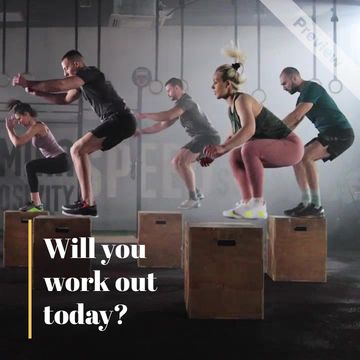 Workout Wednesday | Nov 16  Video Template